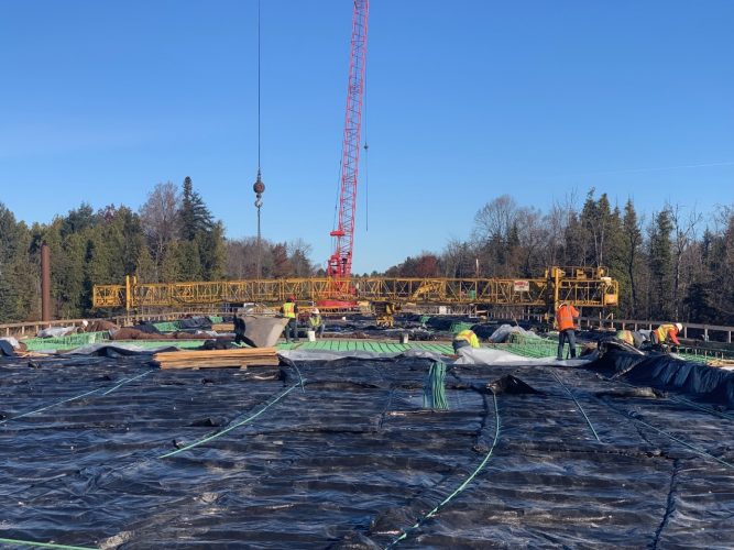 WITH VIDEO Bagley Street bridge workers race Mother Nature News